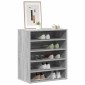 vidaXL Παπουτσοθήκη Γκρι Sonoma 60x35x70 εκ. από Επεξεργασμένο Ξύλο