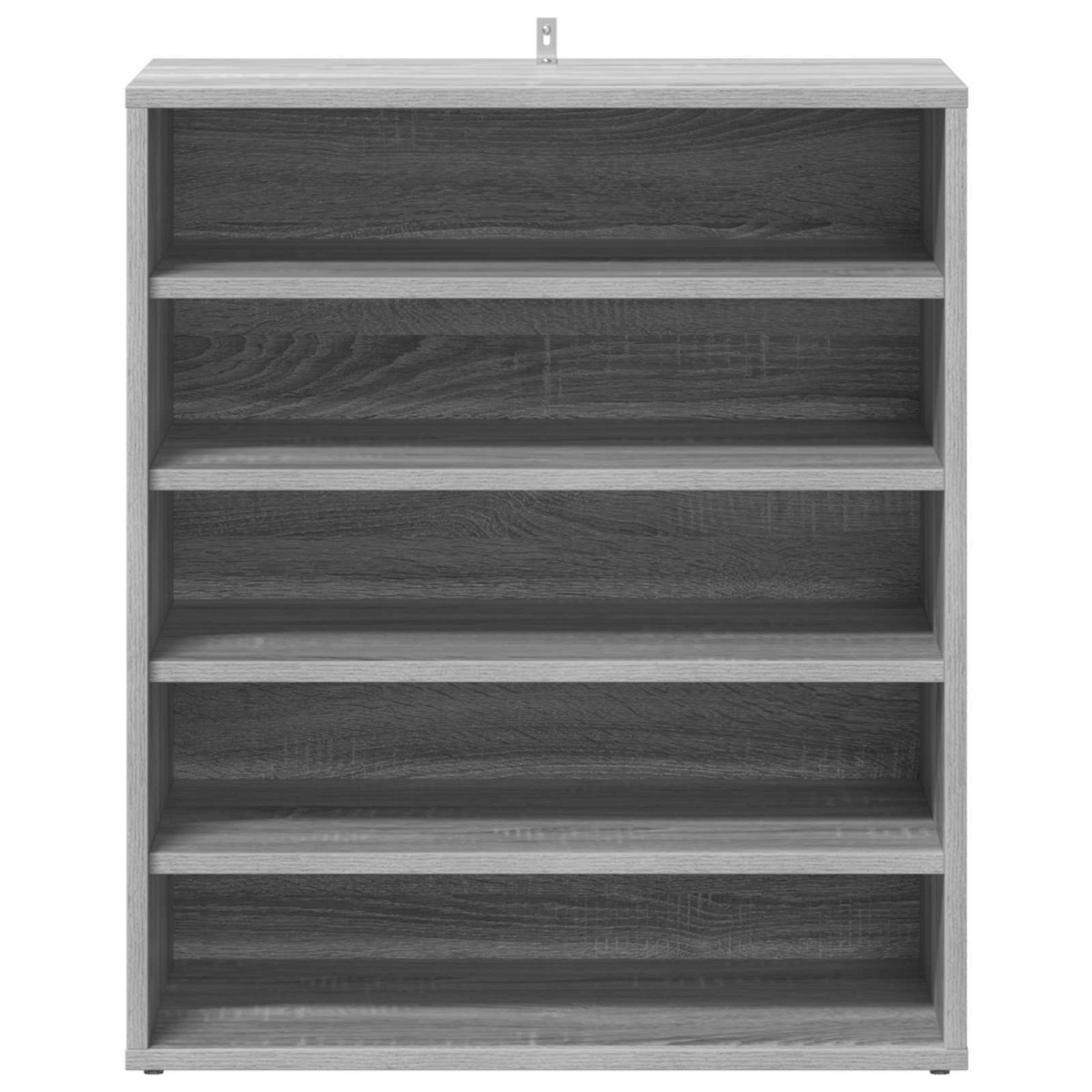 vidaXL Παπουτσοθήκη Γκρι Sonoma 60x35x70 εκ. από Επεξεργασμένο Ξύλο