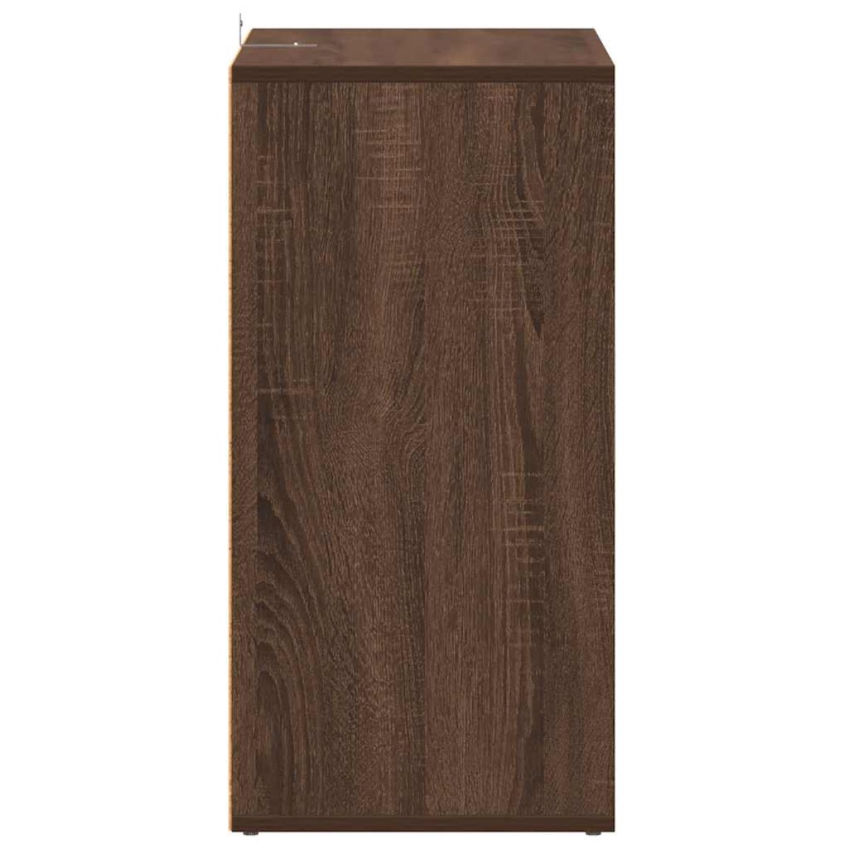 vidaXL Παπουτσοθήκη Καφέ Δρυς 60x35x70 εκ. από Επεξεργασμένο Ξύλο