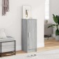 vidaXL Παπουτσοθήκη Γκρι Sonoma 32x35x92 εκ. από Επεξεργασμένο Ξύλο
