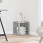 vidaXL Τραπέζι Βοηθητικό Γκρι Sonoma 33x33x34,5 εκ. Επεξεργασμένο Ξύλο