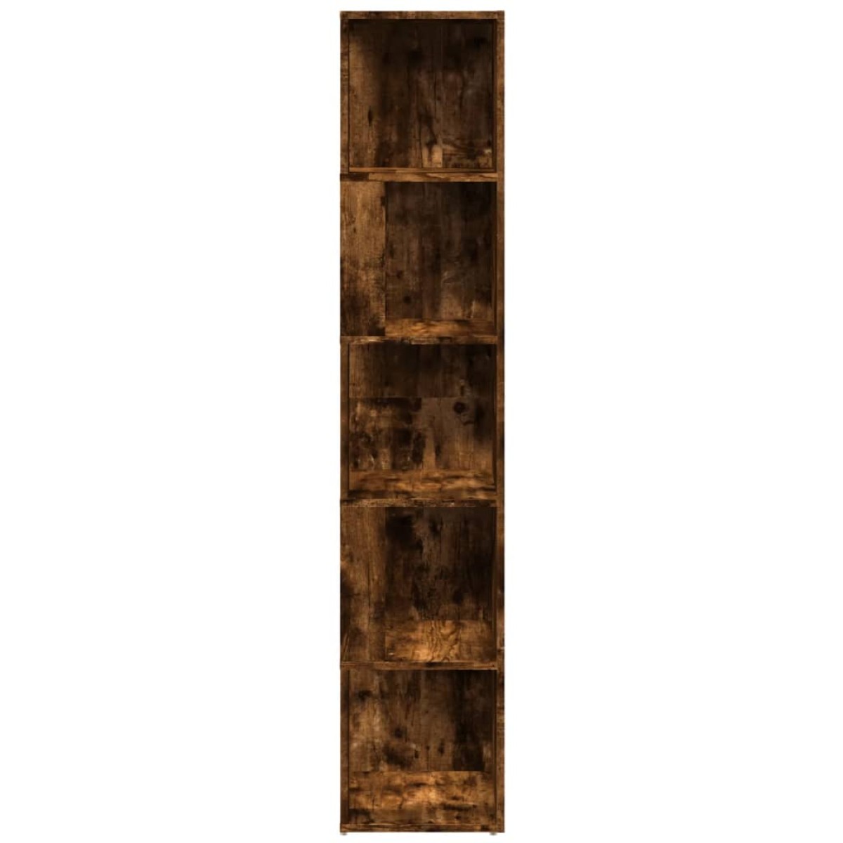 vidaXL Γωνιακό Έπιπλο Καπνιστή δρυς 33x33x164,5 εκ. από Επεξεργ. Ξύλο