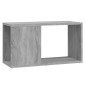 vidaXL Έπιπλο Τηλεόρασης Γκρι Sonoma 60x24x32 εκ. Επεξεργασμένο Ξύλο