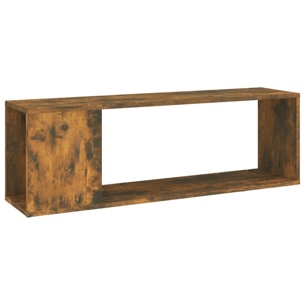 vidaXL Έπιπλο Τηλεόρασης Καπνιστή Δρυς 100x24x32 εκ. από Επεξεργ. Ξύλο