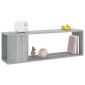 vidaXL Έπιπλο Τηλεόρασης Γκρι Sonoma 100x24x32 εκ. Επεξεργασμένο Ξύλο