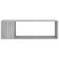 vidaXL Έπιπλο Τηλεόρασης Γκρι Sonoma 100x24x32 εκ. Επεξεργασμένο Ξύλο