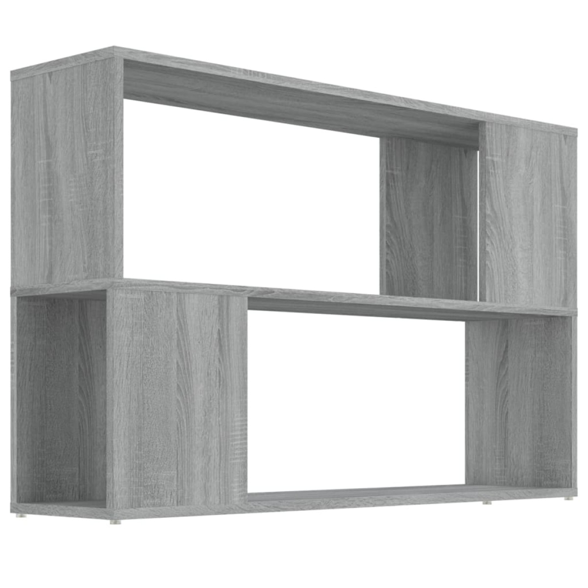 vidaXL Βιβλιοθήκη Γκρι Sonoma 100 x 24 x 63 εκ. από Επεξεργασμένο Ξύλο