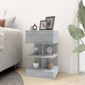 vidaXL Κομοδίνα 2 Τεμ. Γκρι Sonoma 40x35x65 εκ. από Επεξεργασμένο Ξύλο