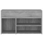 vidaXL Παπουτσοθήκη Γκρι Sonoma 80x30x45 εκ. από Επεξεργασμένο Ξύλο