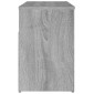 vidaXL Παπουτσοθήκη Γκρι Sonoma 80x30x45 εκ. από Επεξεργασμένο Ξύλο