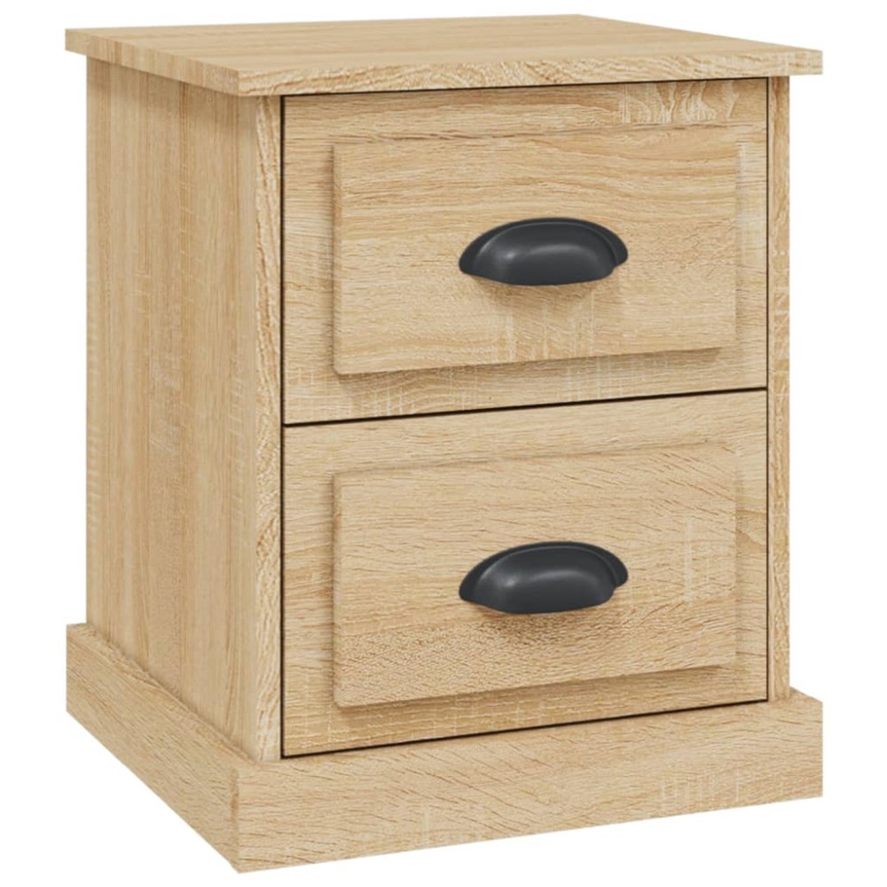 vidaXL Κομοδίνο Sonoma Δρυς 39x39x47,5 εκ. από Επεξεργασμένο Ξύλο