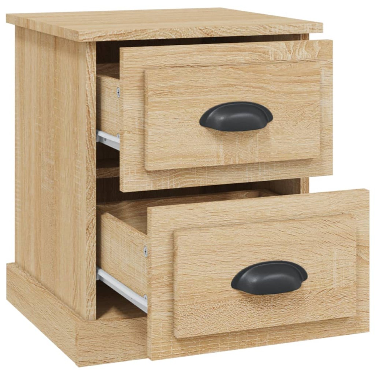 vidaXL Κομοδίνο Sonoma Δρυς 39x39x47,5 εκ. από Επεξεργασμένο Ξύλο