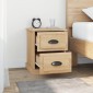 vidaXL Κομοδίνα 2 τεμ. Sonoma Oak 39x39x47,5εκ. από Επεξεργασμένο Ξύλο