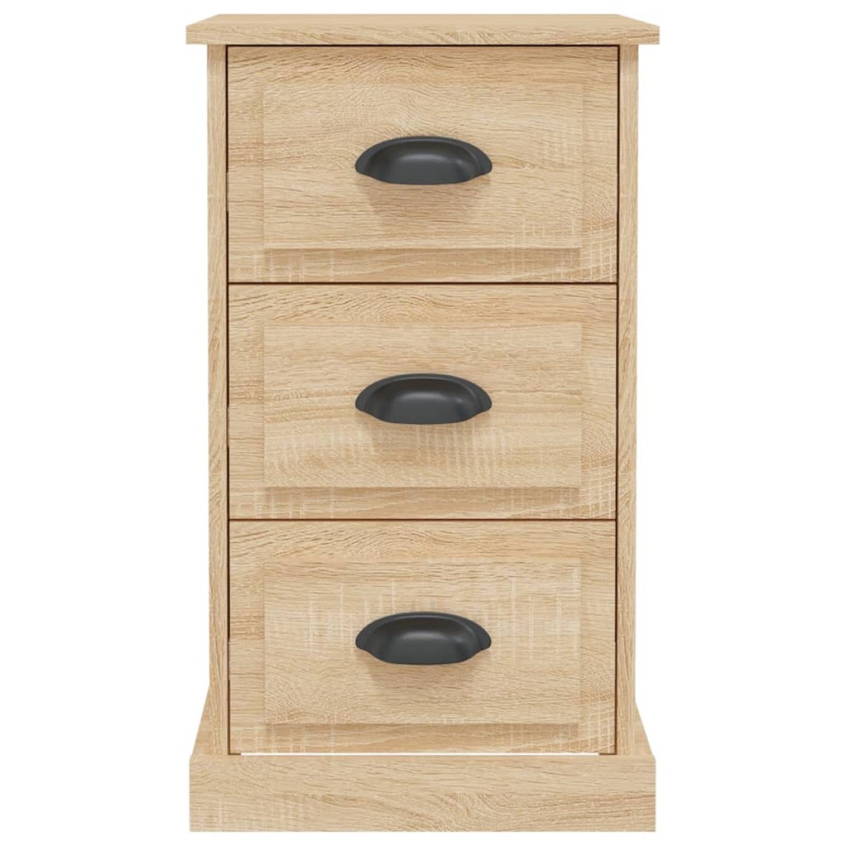 vidaXL Κομοδίνο Sonoma Δρυς 39 x 39 x 67 εκ. από Επεξεργασμένο Ξύλο