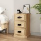 vidaXL Κομοδίνο Sonoma Δρυς 39 x 39 x 67 εκ. από Επεξεργασμένο Ξύλο