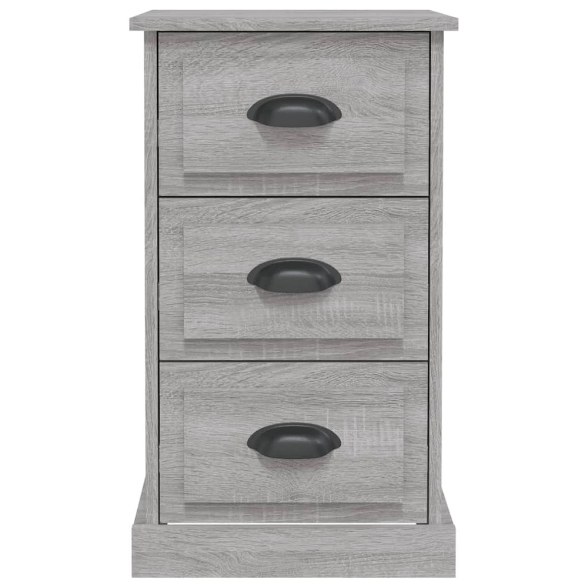 vidaXL Κομοδίνο Γκρι Sonoma 39x39x67 εκ. από Επεξεργασμένο Ξύλο