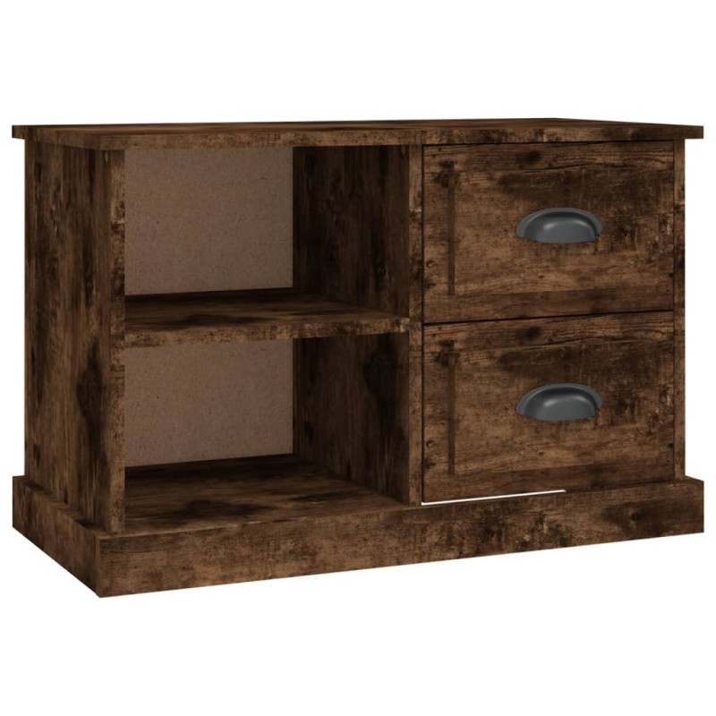 vidaXL Έπιπλο Τηλεόρασης Καπνιστή Δρυς 73x35,5x47,5 εκ. Επεξ. Ξύλο
