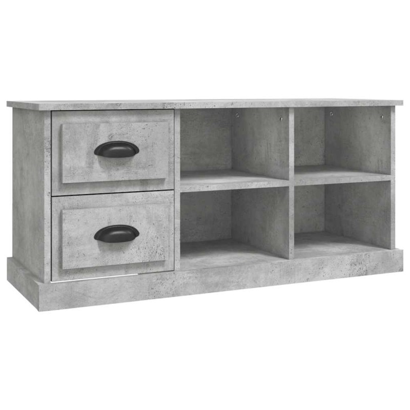 vidaXL Έπιπλο Τηλεόρασης Γκρι Σκυρ. 102x35,5x47,5 εκ. Επεξ. Ξύλο