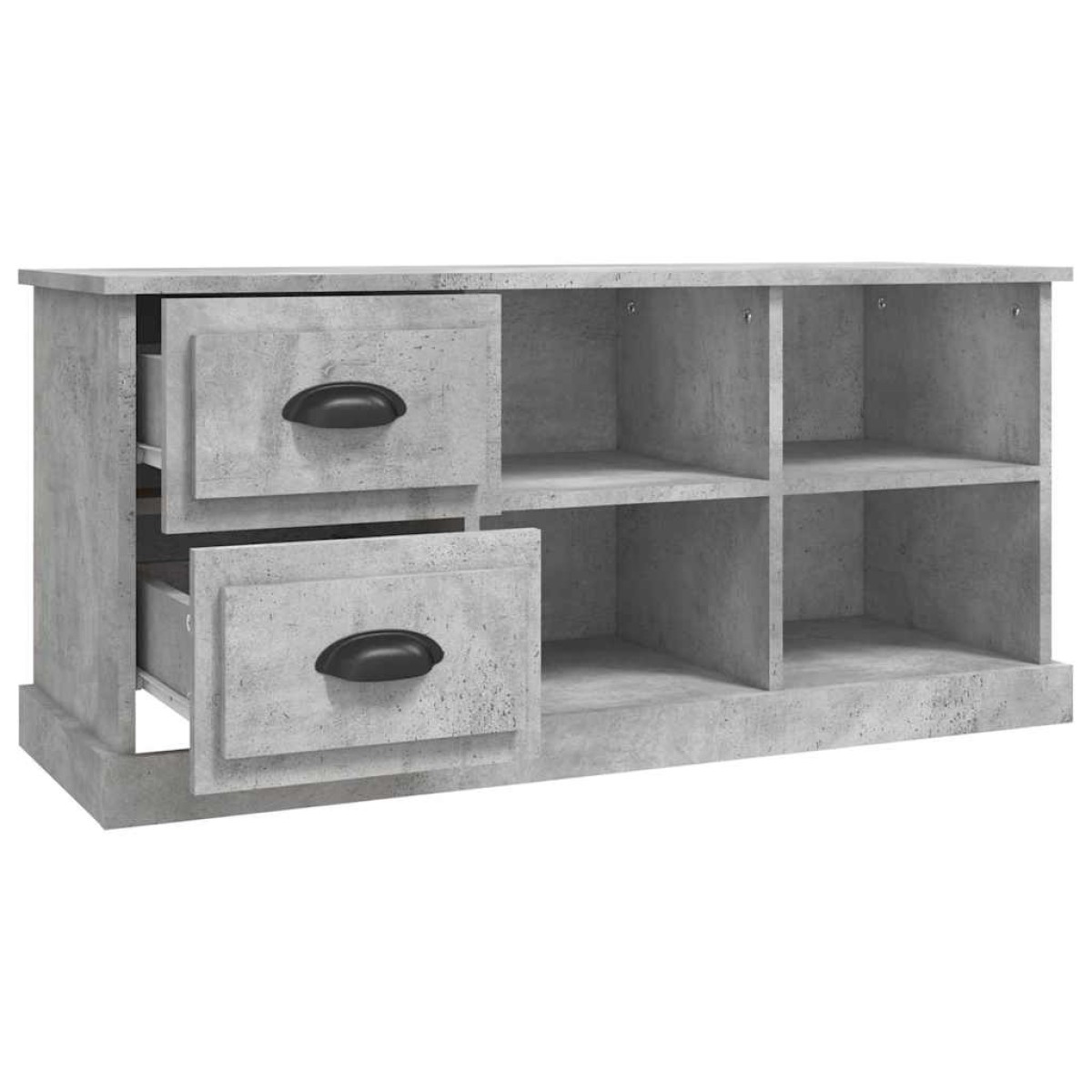 vidaXL Έπιπλο Τηλεόρασης Γκρι Σκυρ. 102x35,5x47,5 εκ. Επεξ. Ξύλο