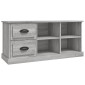 vidaXL Έπιπλο Τηλεόρασης Γκρι Sonoma 102x35,5x47,5 εκ. Επεξεργ. Ξύλο