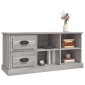 vidaXL Έπιπλο Τηλεόρασης Γκρι Sonoma 102x35,5x47,5 εκ. Επεξεργ. Ξύλο