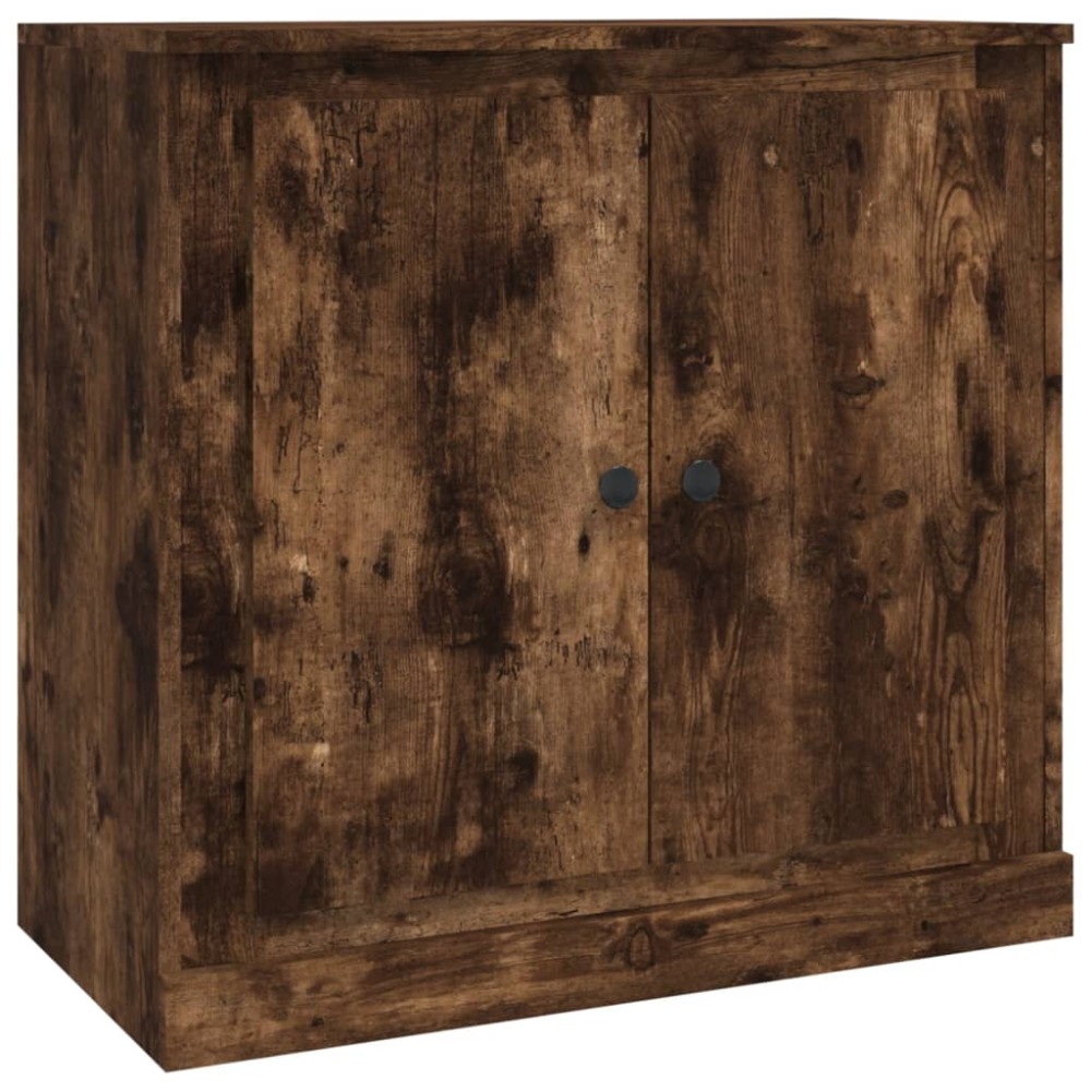 vidaXL Μπουφές Καπνιστή Δρυς 70x35,5x67,5 εκ. από Επεξεργασμένο Ξύλο