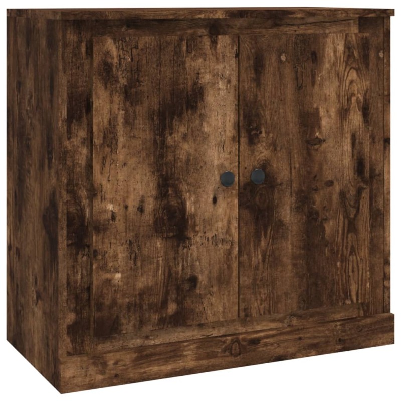 vidaXL Μπουφές Καπνιστή Δρυς 70x35,5x67,5 εκ. από Επεξεργασμένο Ξύλο