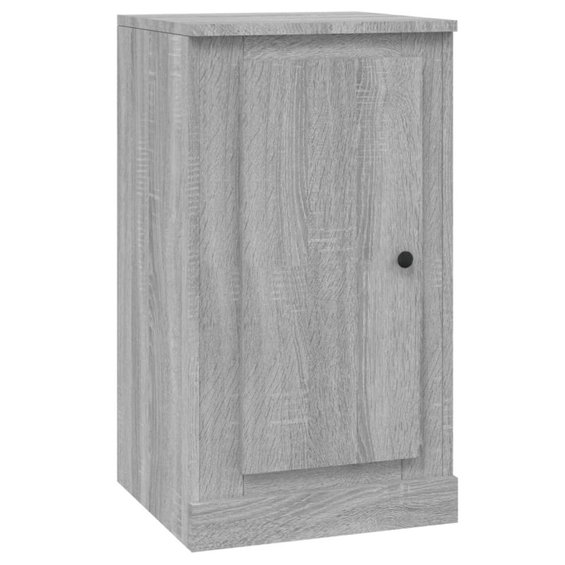 vidaXL Ντουλάπι Sonoma Γκρι 37,5 x 35,5 x 67,5 εκ. Επεξεργασμένο Ξύλο