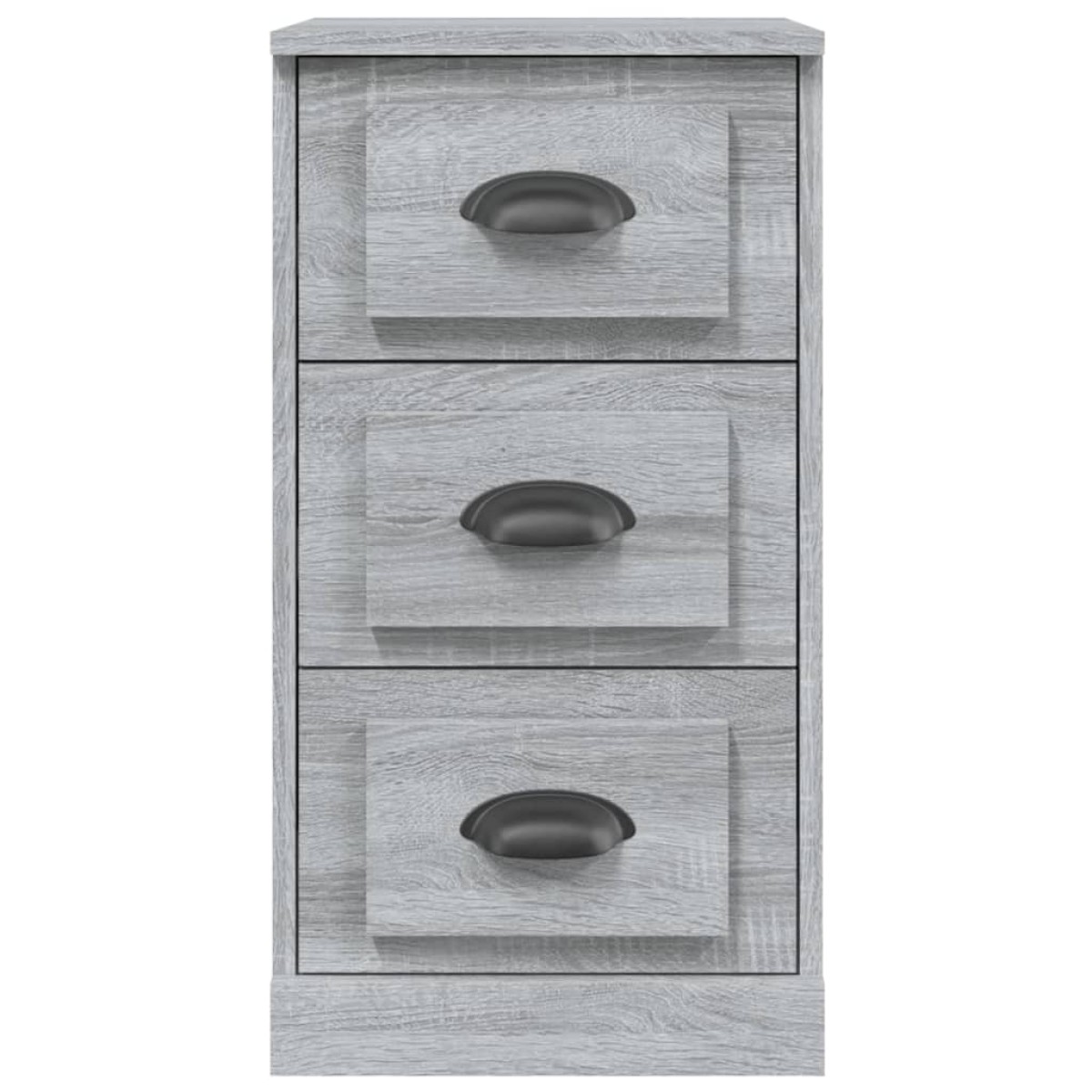 vidaXL Συρταριέρα Γκρι Sonoma 36 x 35,5 x 67,5 εκ. Επεξεργασμένο Ξύλο