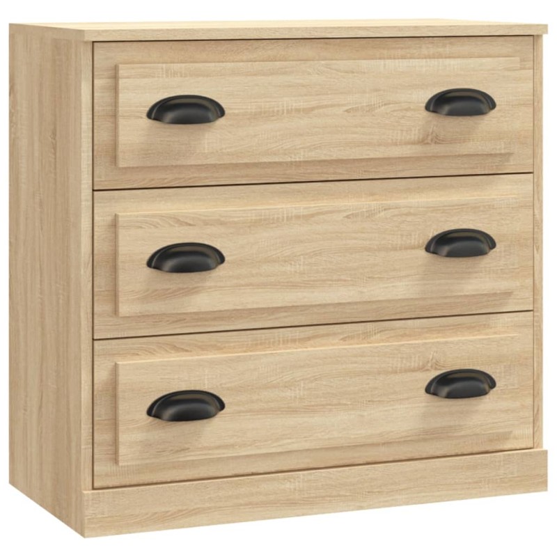 vidaXL Μπουφές Sonoma Δρυς 70x35,5x67,5 εκ. από Επεξεργασμένο Ξύλο