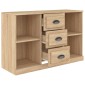 vidaXL Μπουφές Sonoma Δρυς 104,5x35,5x67,5 εκ. από Επεξεργασμένο Ξύλο