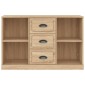 vidaXL Μπουφές Sonoma Δρυς 104,5x35,5x67,5 εκ. από Επεξεργασμένο Ξύλο