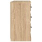 vidaXL Μπουφές Sonoma Δρυς 104,5x35,5x67,5 εκ. από Επεξεργασμένο Ξύλο