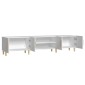 vidaXL Έπιπλο Τηλεόρασης Λευκό 180 x 31,5 x 40 εκ. Επεξεργασμένο Ξύλο