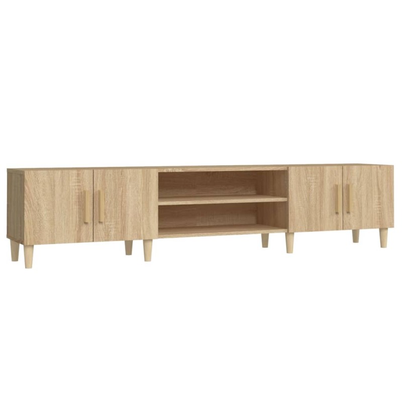 vidaXL Έπιπλο Τηλεόρασης Sonoma Δρυς 180x31,5x40 εκ. από Τεχνητό Ξύλο