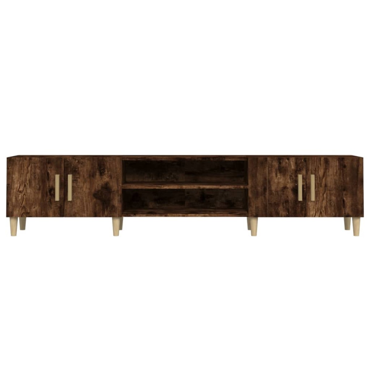 vidaXL Έπιπλο Τηλεόρασης Καπνιστή Δρυς 180 x 31,5 x 40 εκ. Επεξ. Ξύλο