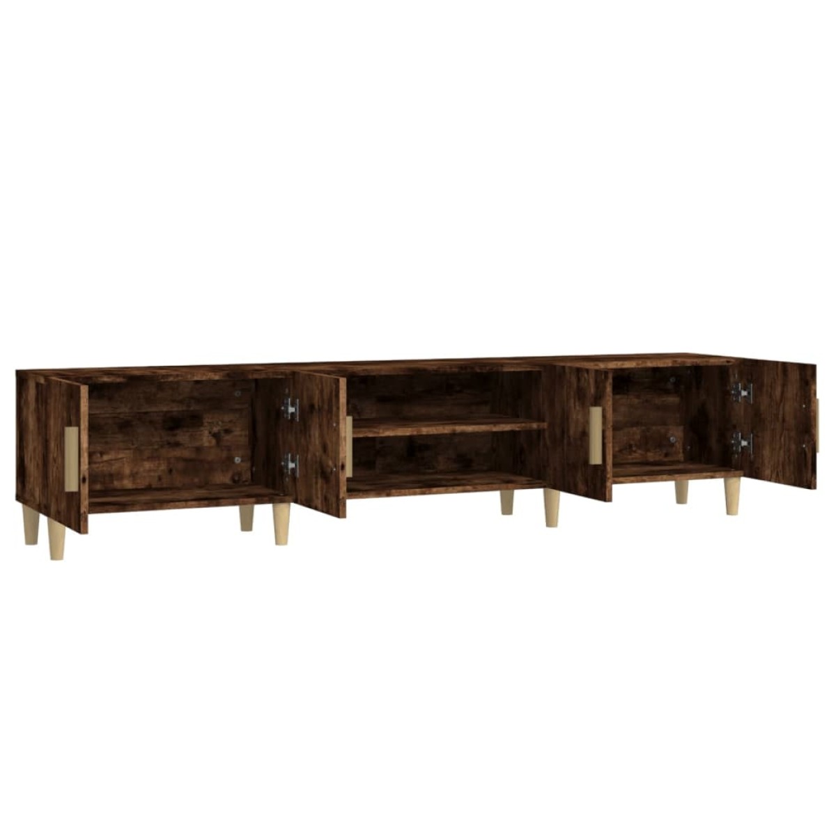 vidaXL Έπιπλο Τηλεόρασης Καπνιστή Δρυς 180 x 31,5 x 40 εκ. Επεξ. Ξύλο