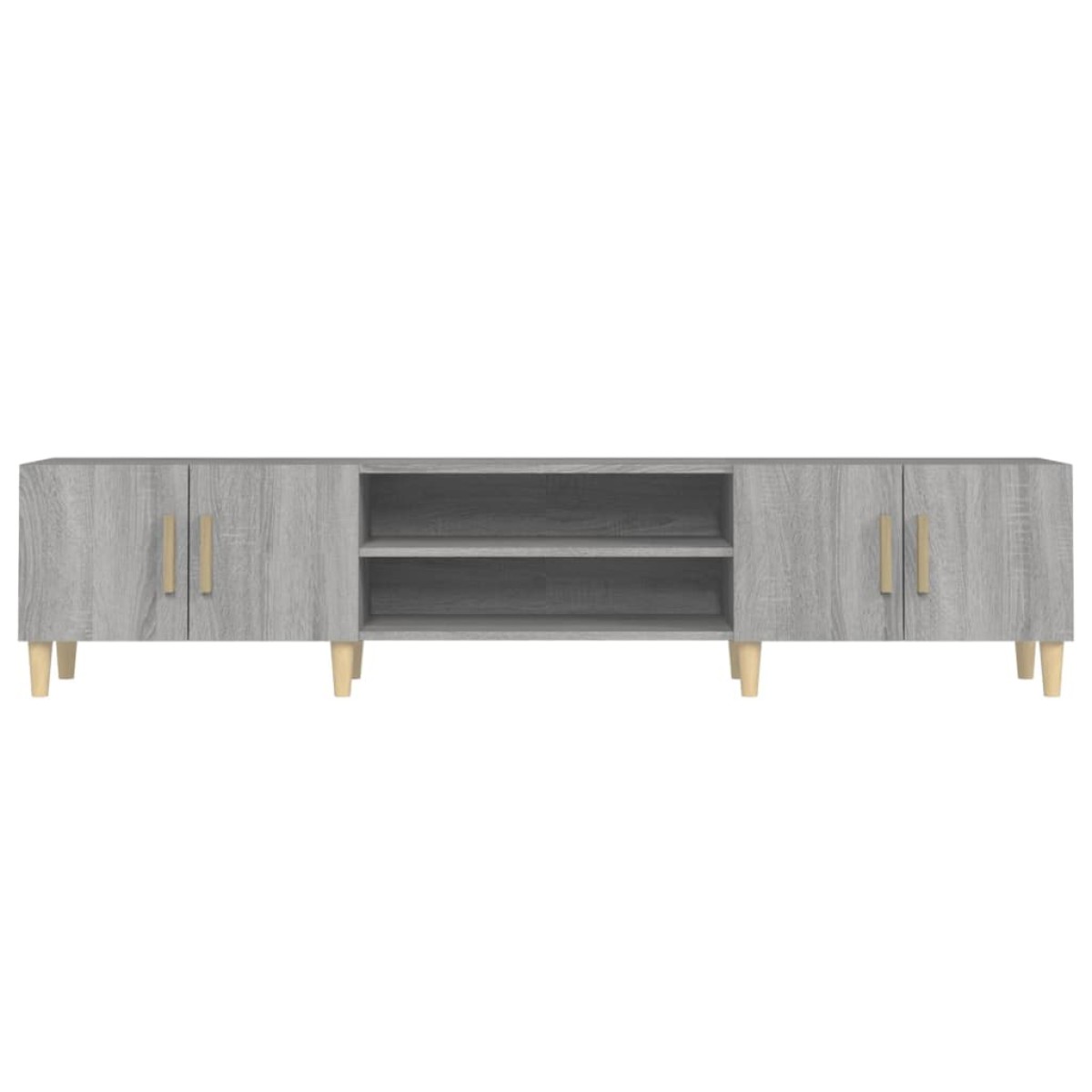 vidaXL Έπιπλο Τηλεόρασης Γκρι Sonoma 180x31,5x40 εκ. από Επεξεργ. Ξύλο