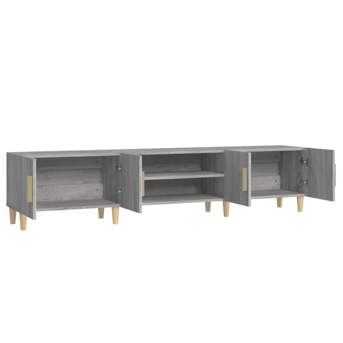 vidaXL Έπιπλο Τηλεόρασης Γκρι Sonoma 180x31,5x40 εκ. από Επεξεργ. Ξύλο