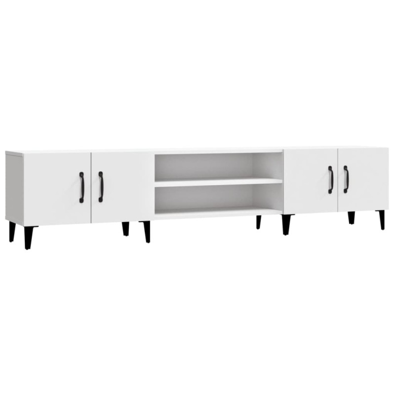 vidaXL Έπιπλο Τηλεόρασης Λευκό 180x31,5x40 εκ. από Τεχνητό Ξύλο