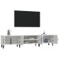 vidaXL Έπιπλο Τηλεόρασης Λευκό 180 x 31,5 x 40 εκ. Επεξεργασμένο Ξύλο