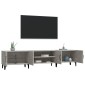 vidaXL Έπιπλο Τηλεόρασης Γκρι Σκυρ. 180x31,5x40 εκ. Επεξ. Ξύλο