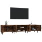 vidaXL Έπιπλο Τηλεόρασης Καπνιστή Δρυς 180 x 31,5 x 40 εκ. Επεξ. Ξύλο