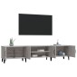 vidaXL Έπιπλο Τηλεόρασης Γκρι Sonoma 180x31,5x40 εκ. από Επεξεργ. Ξύλο