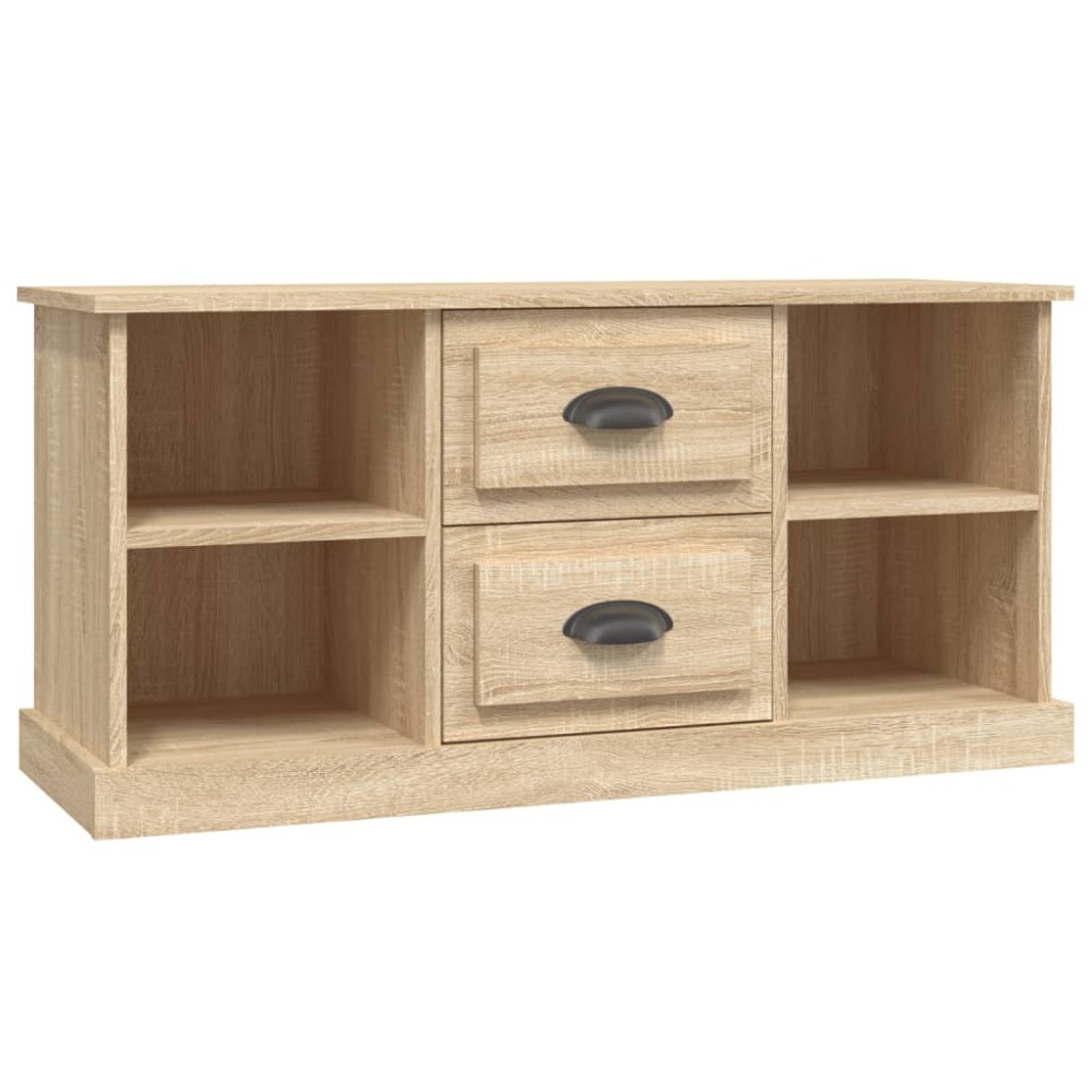 vidaXL Έπιπλο Τηλεόρασης Sonoma Δρυς 99,5x35,5x48 εκ. Επεξ. Ξύλο