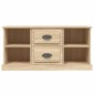 vidaXL Έπιπλο Τηλεόρασης Sonoma Δρυς 99,5x35,5x48 εκ. Επεξ. Ξύλο