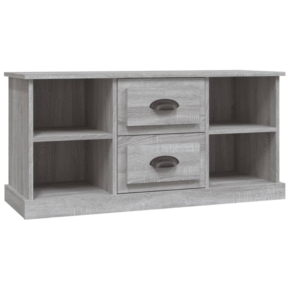 vidaXL Έπιπλο Τηλεόρασης Γκρι Sonoma 99,5x35,5x48εκ. από Επεξεργ. Ξύλο