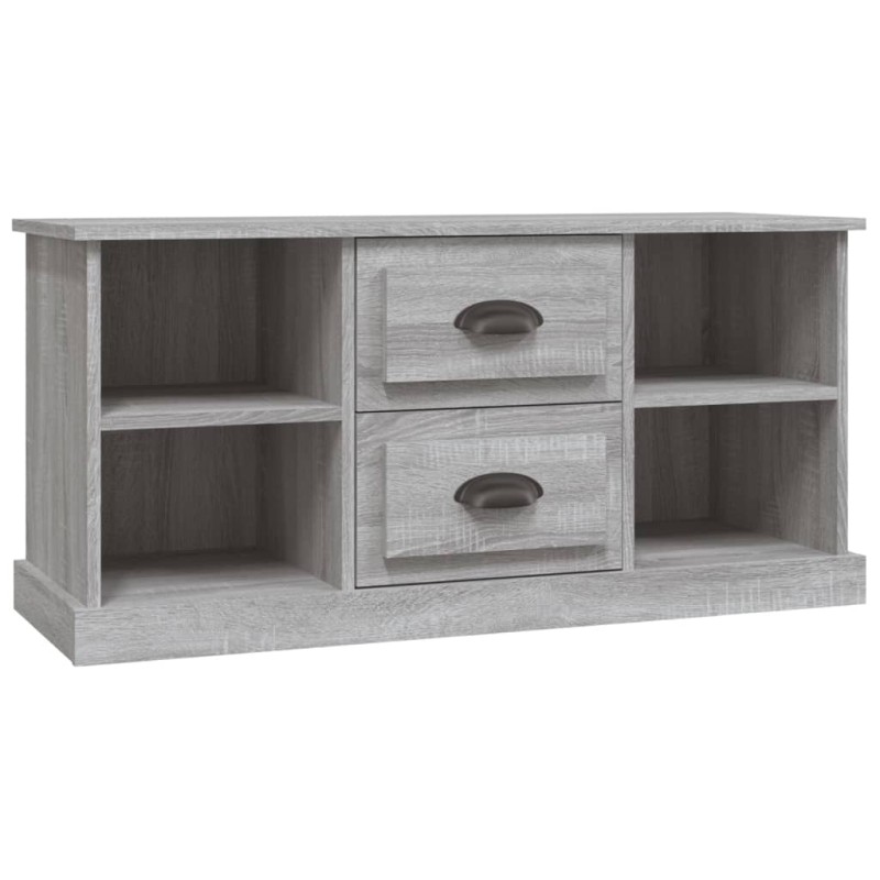 vidaXL Έπιπλο Τηλεόρασης Γκρι Sonoma 99,5x35,5x48εκ. από Επεξεργ. Ξύλο