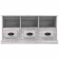 vidaXL Έπιπλο Τηλεόρασης Γκρι Sonoma 100x35x50 εκ. Επεξεργασμένο Ξύλο
