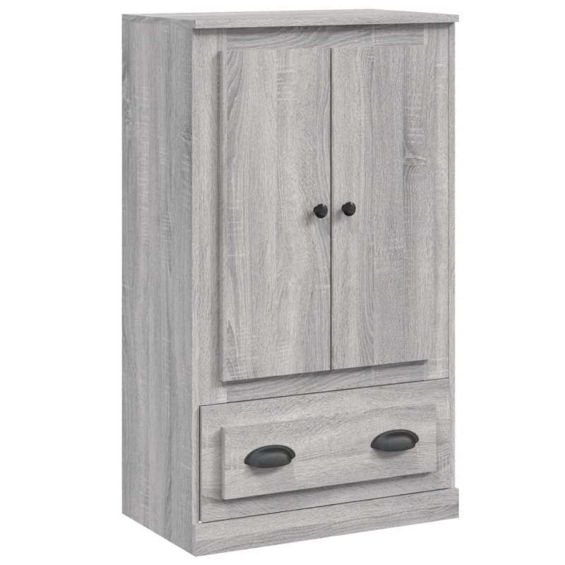 vidaXL Ντουλάπι Γκρι Sonoma 60x35,5x103,5 εκ. από Επεξεργασμένο Ξύλο